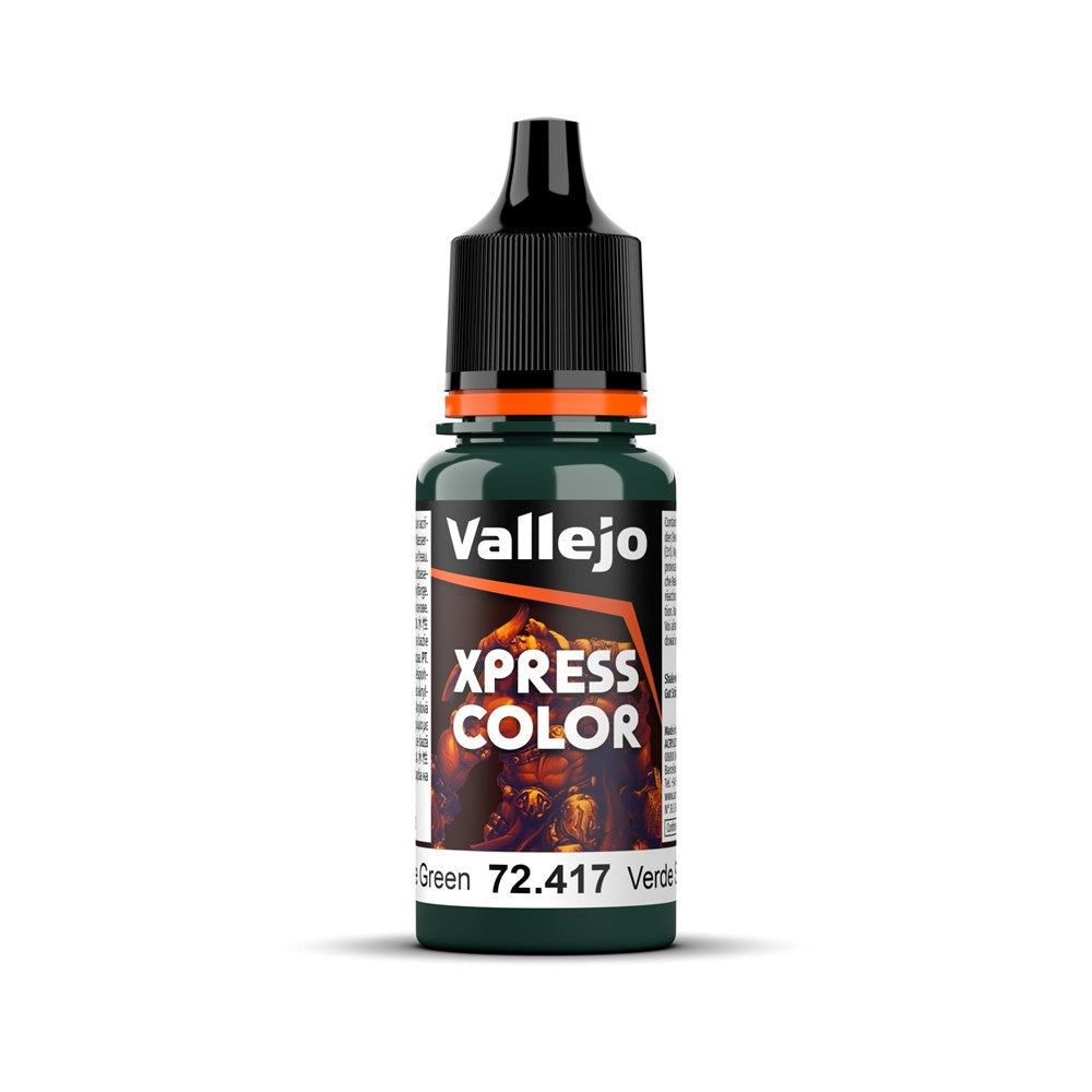 Vallejo AV72417 Game Colour Xpress Colour Snake Green 18ml (8938345169133)