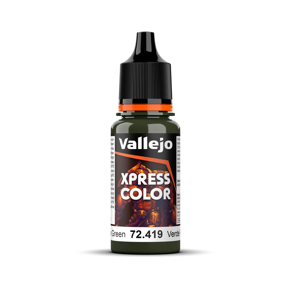Vallejo AV72419 Game Colour Xpress Colour Plague Green 18ml (8938345398509)