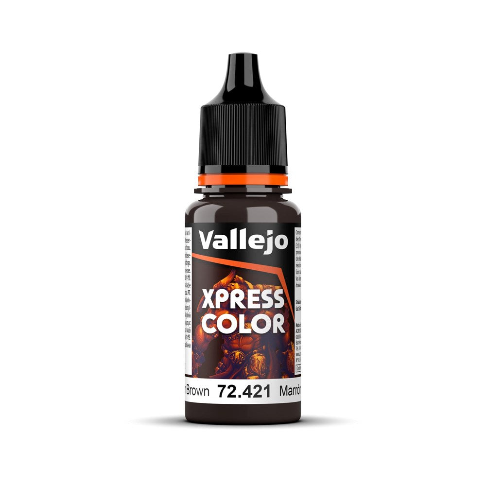 Vallejo AV72421 Game Colour Xpress Colour Copper Brown 18ml (8938345529581)