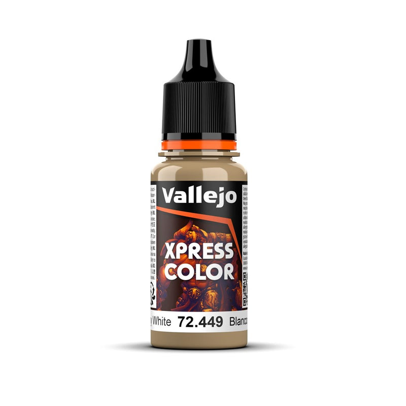 Vallejo AV72449 Game Colour Xpress Colour Mummy White 18ml