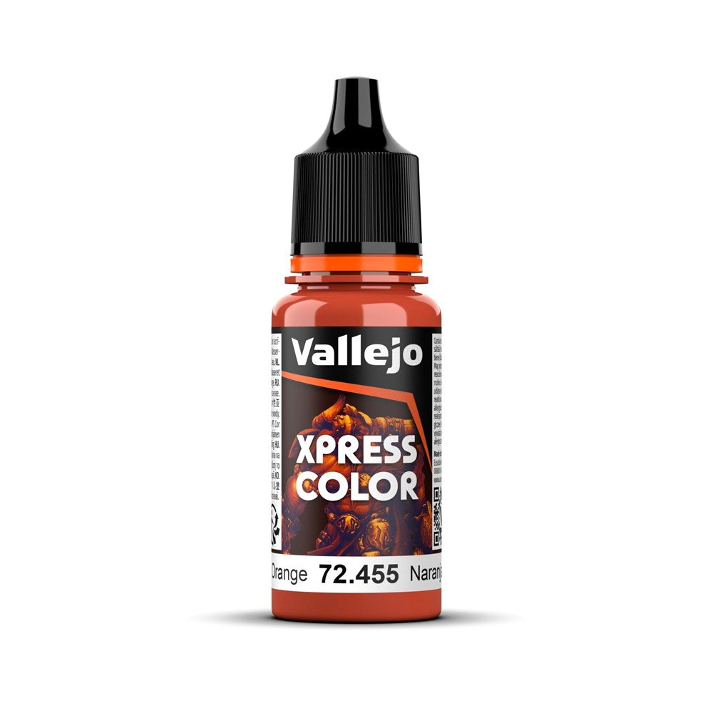 Vallejo AV72455 Game Colour Xpress Colour Chameleon Orange 18ml (8938346184941)