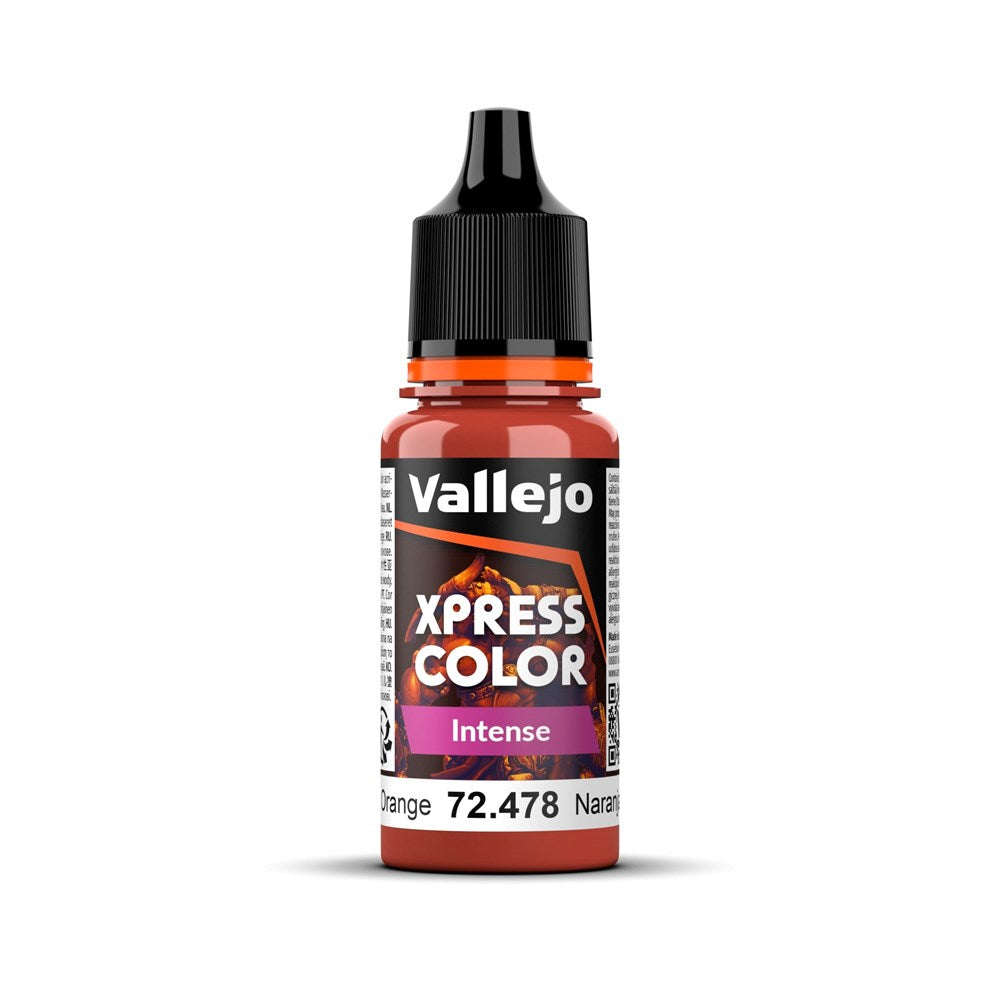 Vallejo AV72478 Game Colour Xpress Colour Intense Phoenix Orange 18ml (8938348413165)