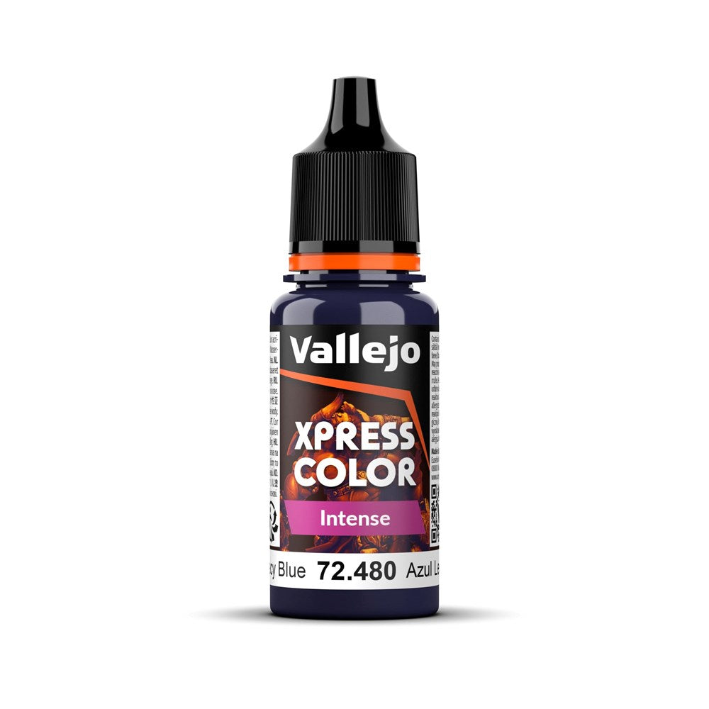 Vallejo AV72480 Game Colour Xpress Colour Intense Legacy Blue 18ml (8938348675309)