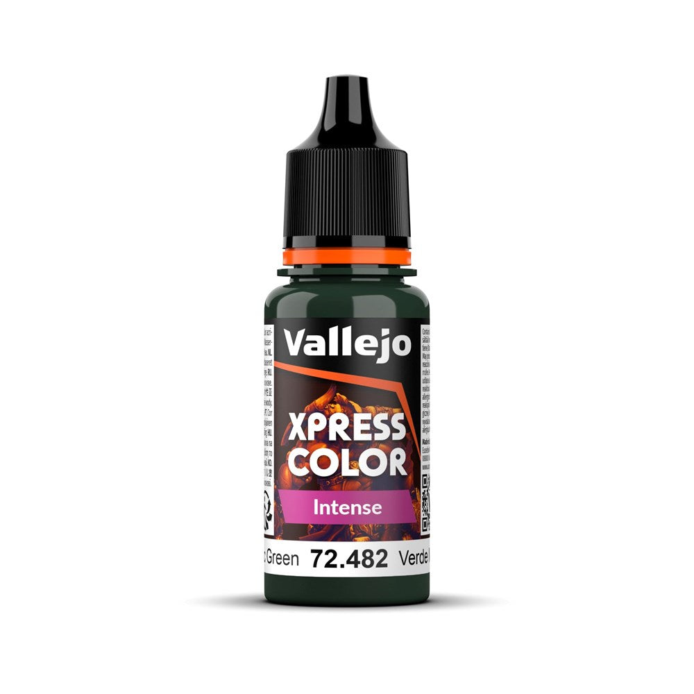 Vallejo AV72482 Game Colour Xpress Colour Intense Monastic Green 18ml (8938348904685)