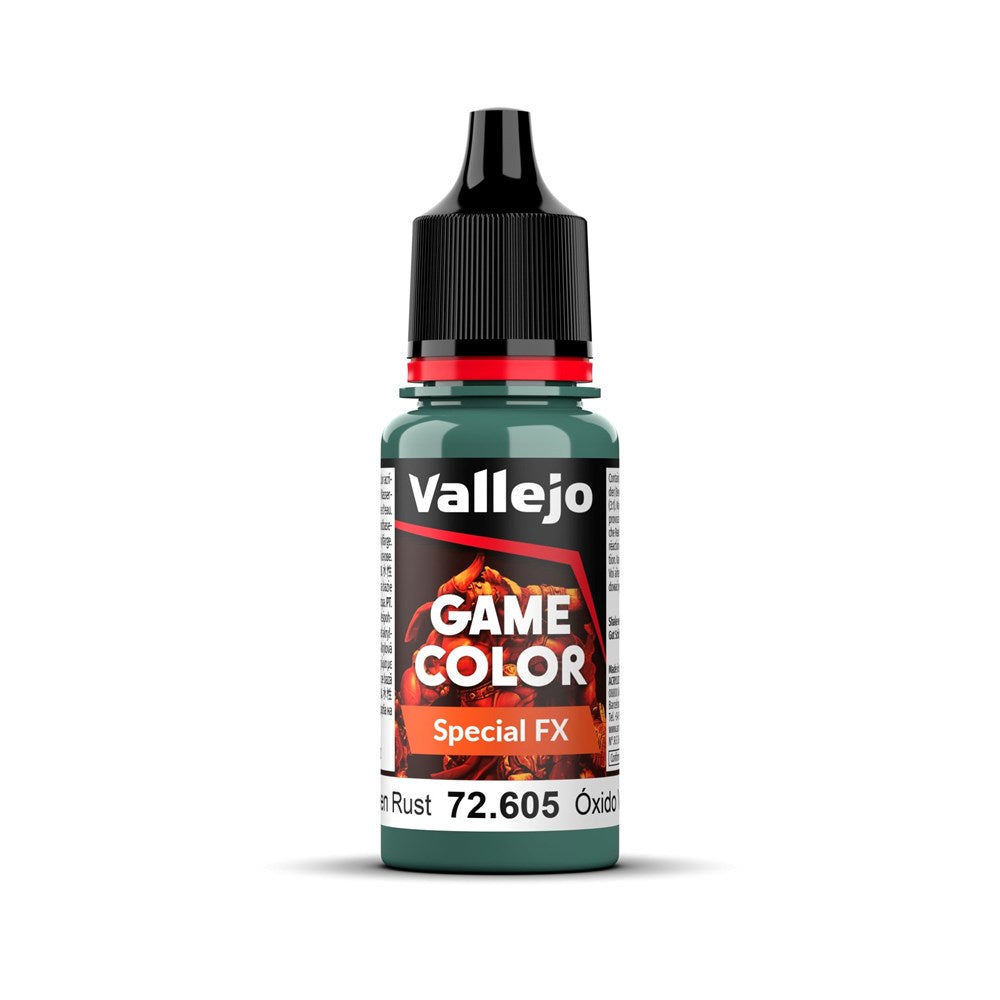 Vallejo AV72605 Game Colour Special FX Green Rust 18ml (8938349789421)