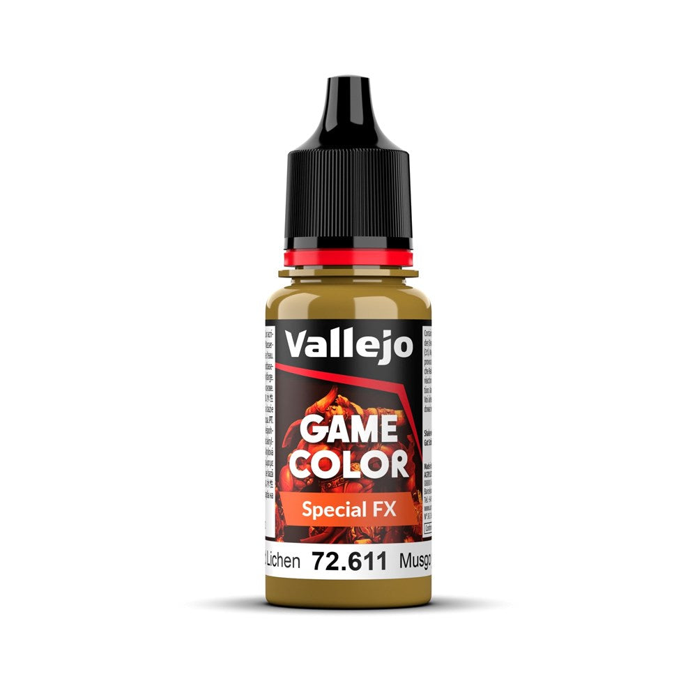 Vallejo AV72611 Game Colour Special FX Moss and Lichen 18ml (8938351132909)