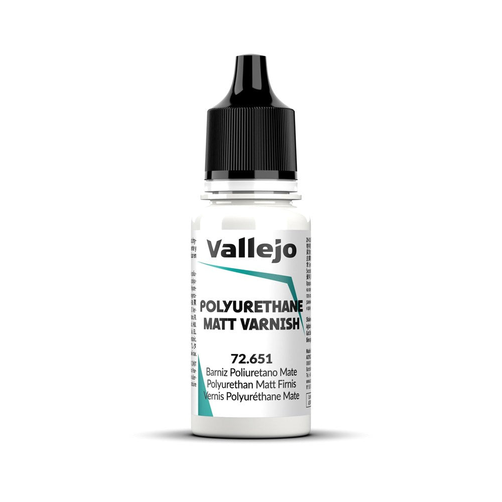 Vallejo AV72651 Game Colour Polyurethane Matt Varnish 18ml (8938351395053)