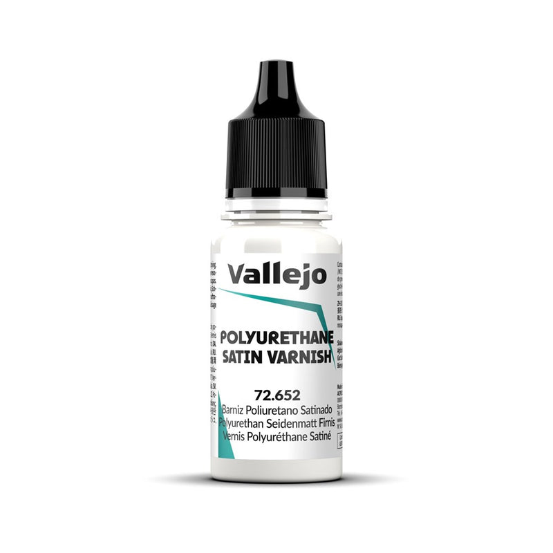 Vallejo AV72652 Game Colour Polyurethane Satin Varnish 18ml