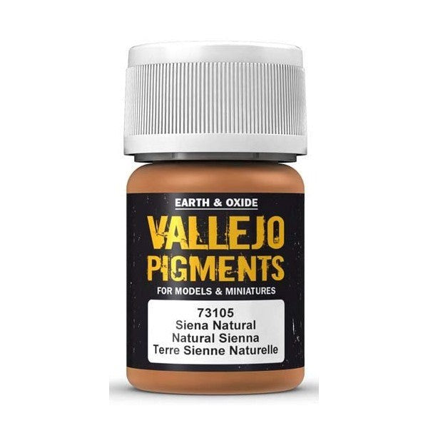 Vallejo AV73105 Pigments Natural Sienna 30 ml (8938352935149)