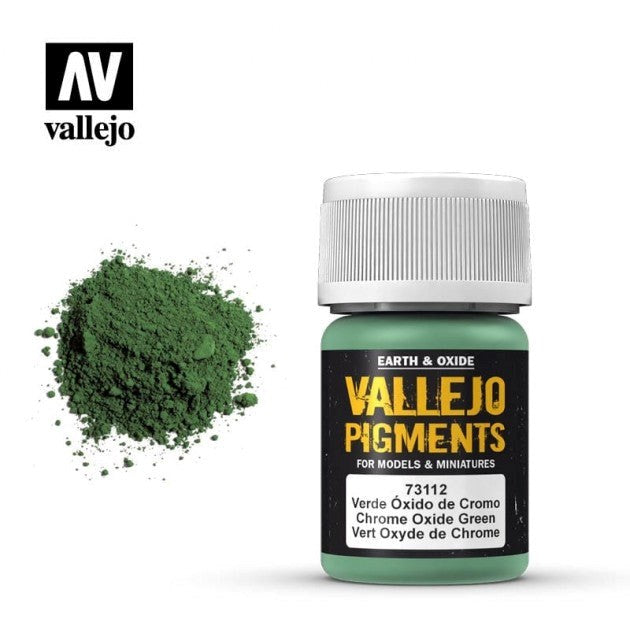 Vallejo AV73112 Pigments Chrome Oxide Green 30 ml (8938353426669)