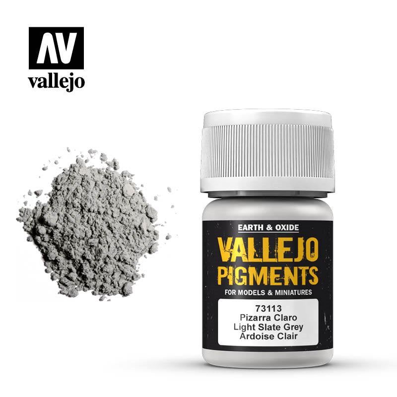 Vallejo AV73113 Pigments Light Slate Grey 30 ml (8938353492205)