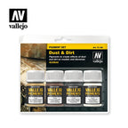 Vallejo Pigments Set Dust & Dirt 35ml