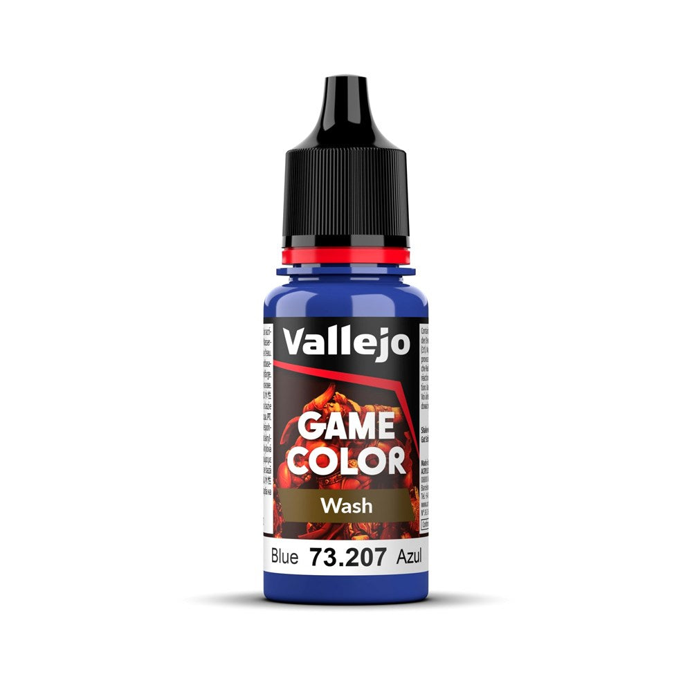 Vallejo AV73207 Game Colour Wash Blue 18ml (8938355491053)