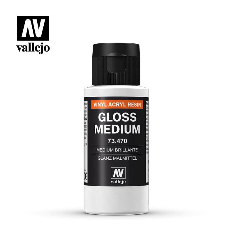 Vallejo AV73470 Gloss Medium 60ml (8938356146413)