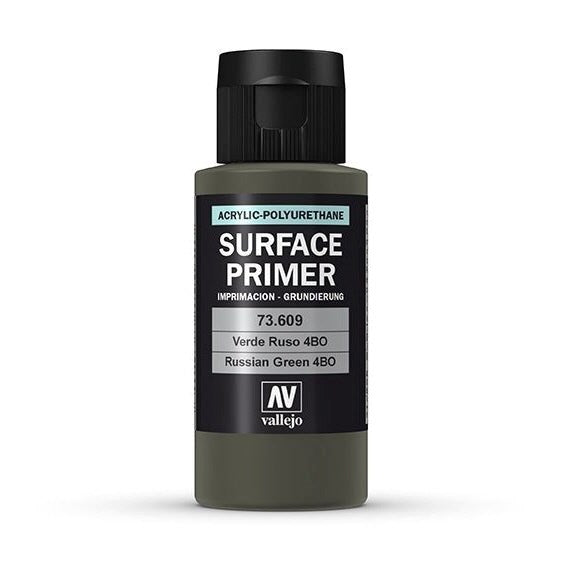 Vallejo AV73609 Surface Primer Russian Green 4BO 60 ml (8938357194989)