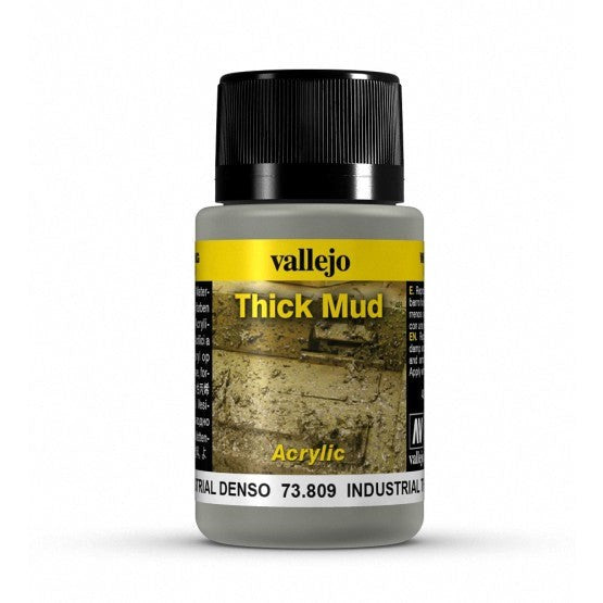 Vallejo AV73809 Weathering Effects Industrial Thick Mud 40 ml (8938358833389)