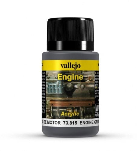 Vallejo AV73815 Weathering Effects Engine Grime 40 ml (8938359259373)