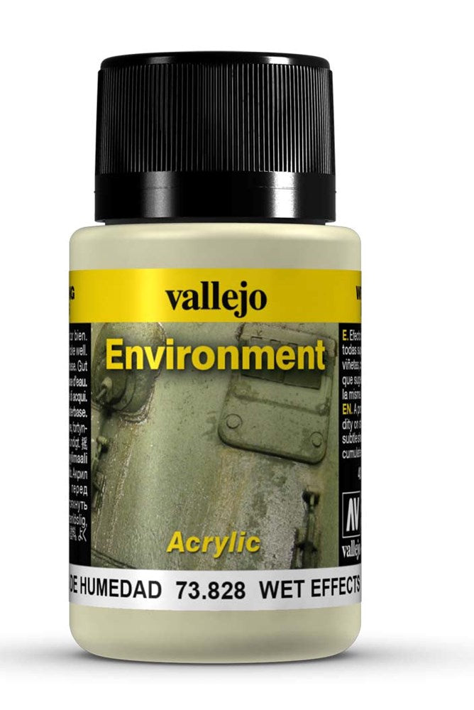 Vallejo AV73828 Weathering Effects Wet Effects 40 ml (8938360668397)