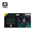 Vallejo AV74102 Game Colour Malefic Flesh 8 Colour Set (8938361159917)