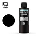 Vallejo AV74660 Surface Primer Gloss Black Primer 200ml (8938363846893)
