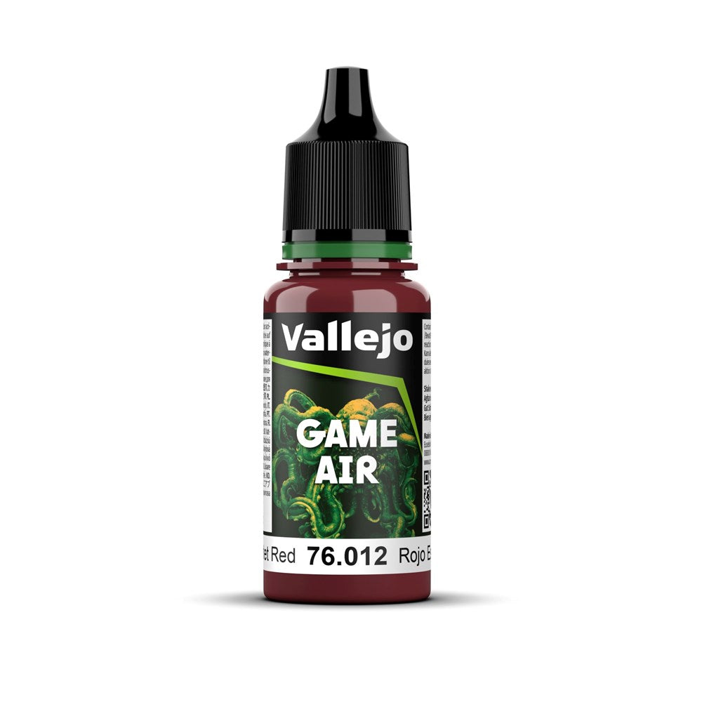 Vallejo AV76012 Game Air Scarlet Red 18 ml (8938364469485)