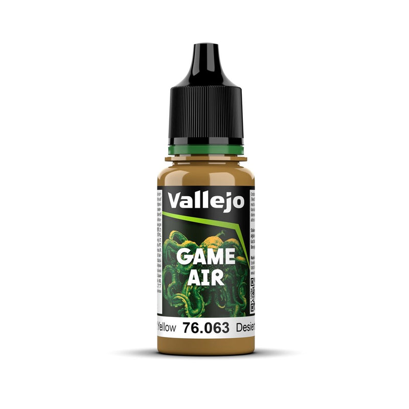 Vallejo AV76063 Game Air Desert Yellow 18 ml