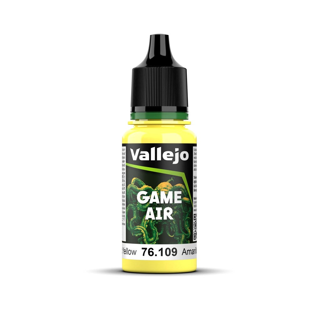 Vallejo AV76109 Game Air Toxic Yellow 18 ml (8938366763245)