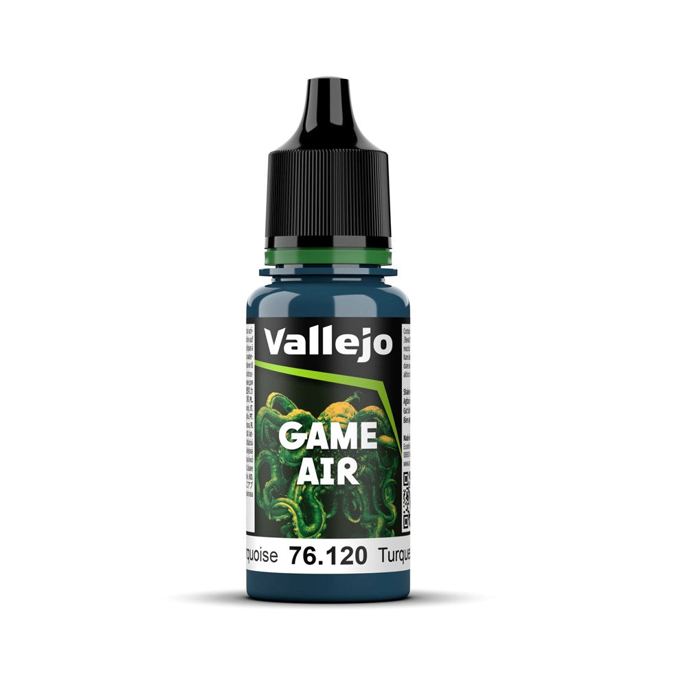 Vallejo AV76120 Game Air Abyssal Turquoise 18 ml (8938367254765)
