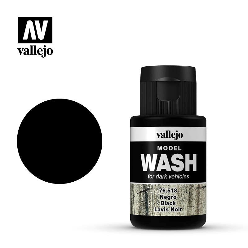 Vallejo AV76518 Model Wash Black 35 ml