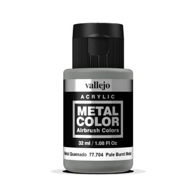 Vallejo AV77704 Metal Colour Pale Burnt Metal 32ml (8938370498797)