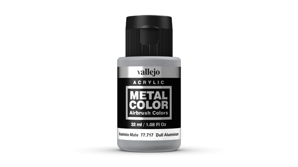 Vallejo AV77717 Metal Colour Dull Aluminium 32ml (8938371088621)