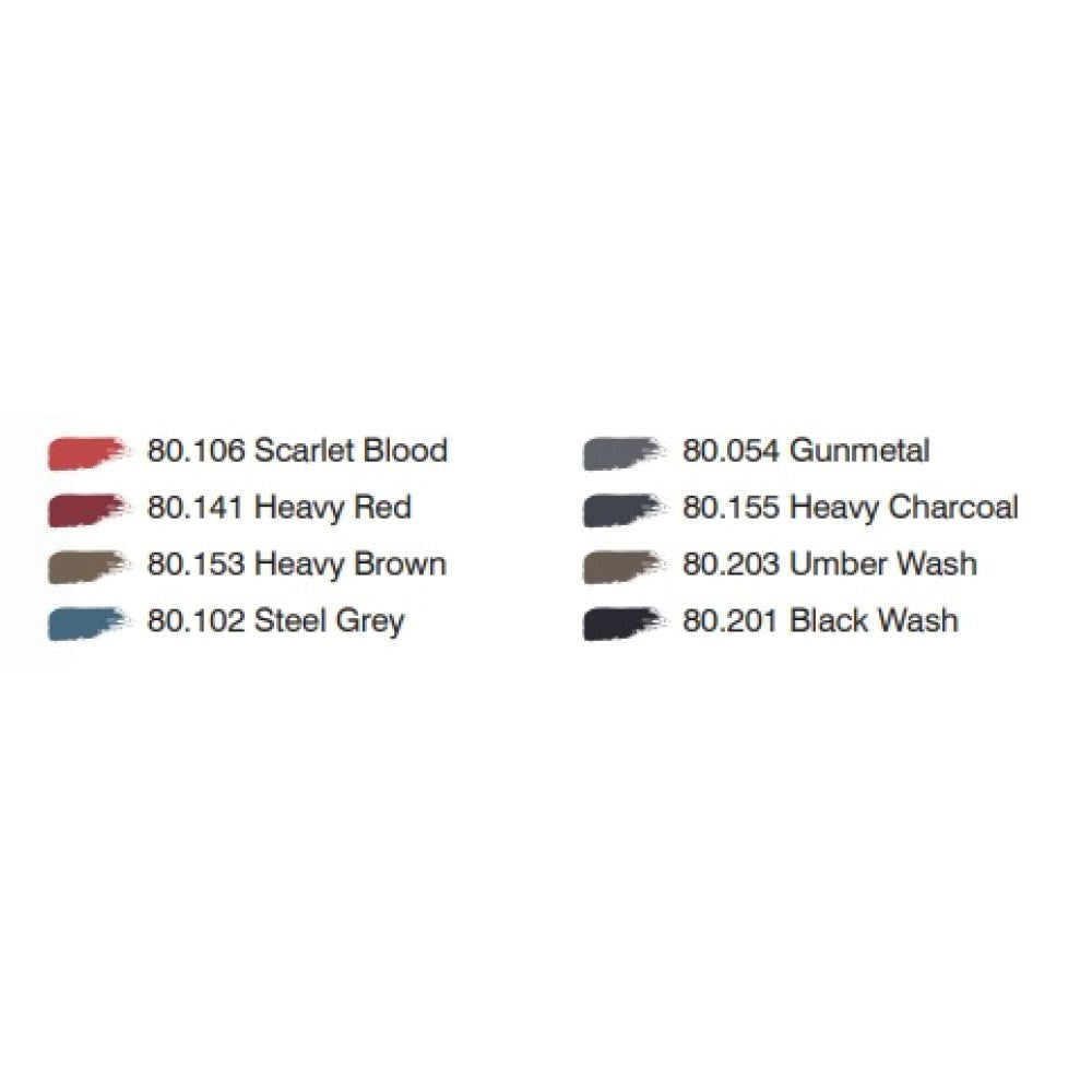 Vallejo AV80253 Wizkids Premium Paint Set Shadow Warriors (8938372301037)