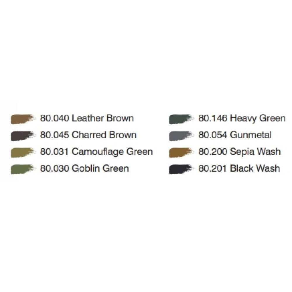 Vallejo AV80255 Wizkids Premium Paint Set Defenders of the Wild (8938372464877)