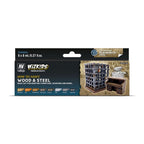 Vallejo Wizkids Premium Paint Set Wood & Steel