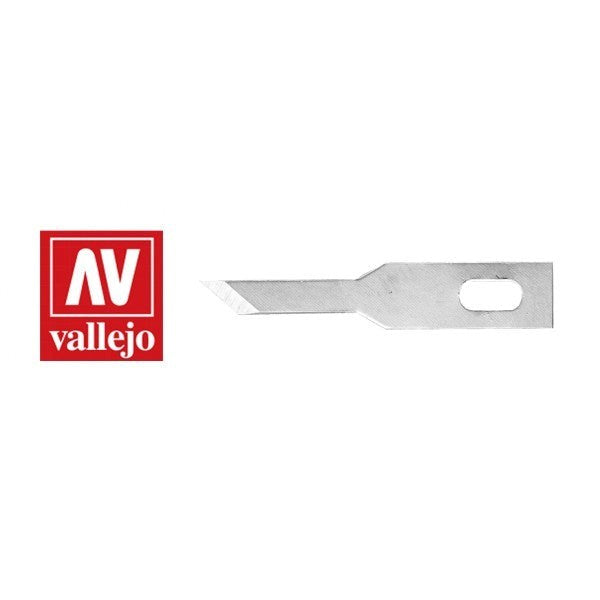 Vallejo AVT06005 Hobby Tools #68 Stencil Edge Blades (5) for no.1 handle (8938374136045)