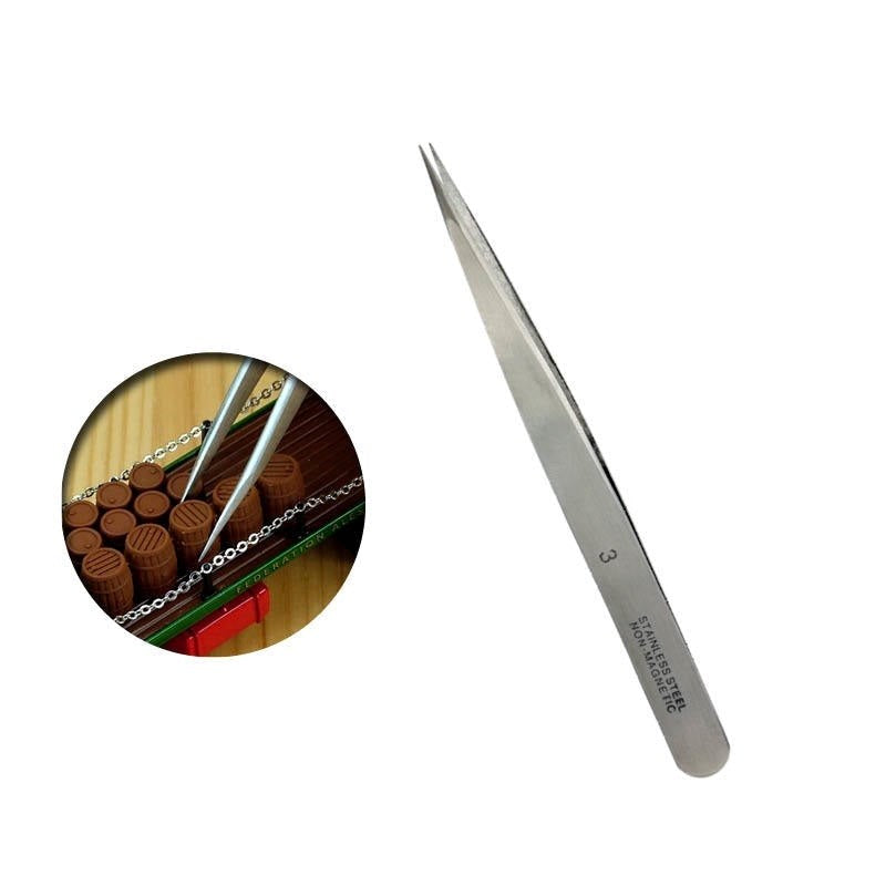 Vallejo AVT12003 Hobby Tools #3 Stainless Steel Tweezers