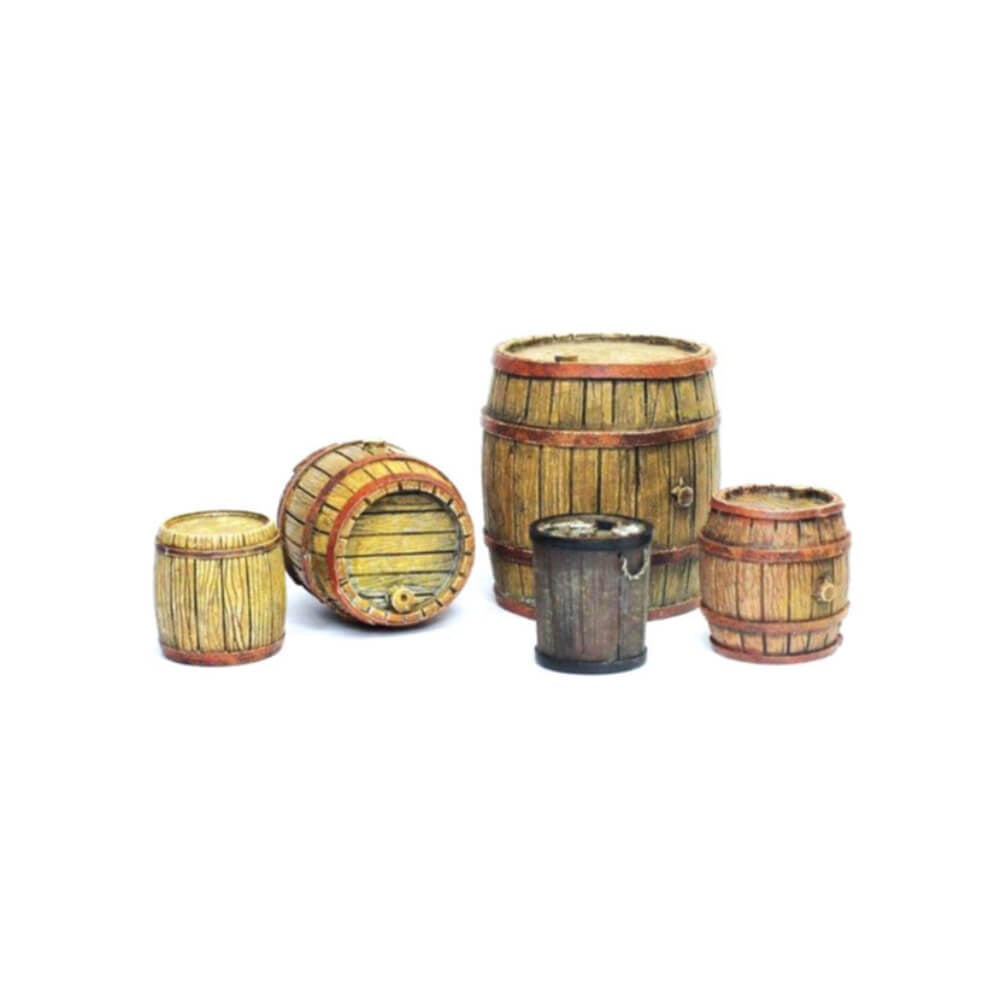 Vallejo AVSC225 Scenic Accessories Wooden Barrels (8938377773293)
