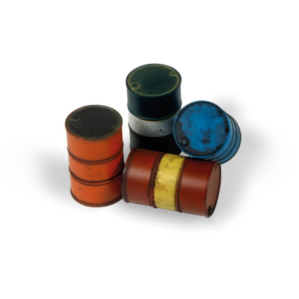 Vallejo AVSC204 Scenic Accessories Modern Fuel Drums (8938378952941)