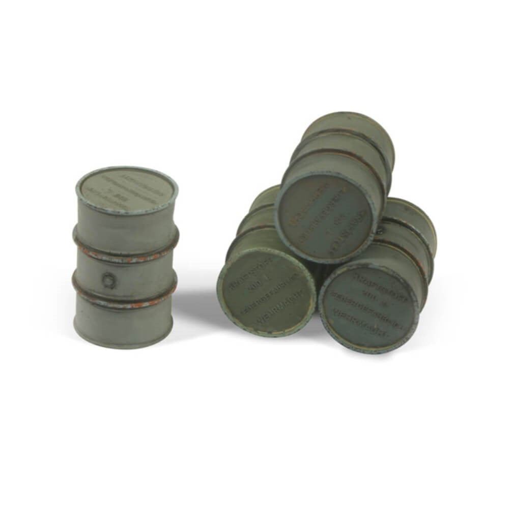 Vallejo AVSC205 Scenic Accessories Wehrmacht Fuel Drums (8938379018477)