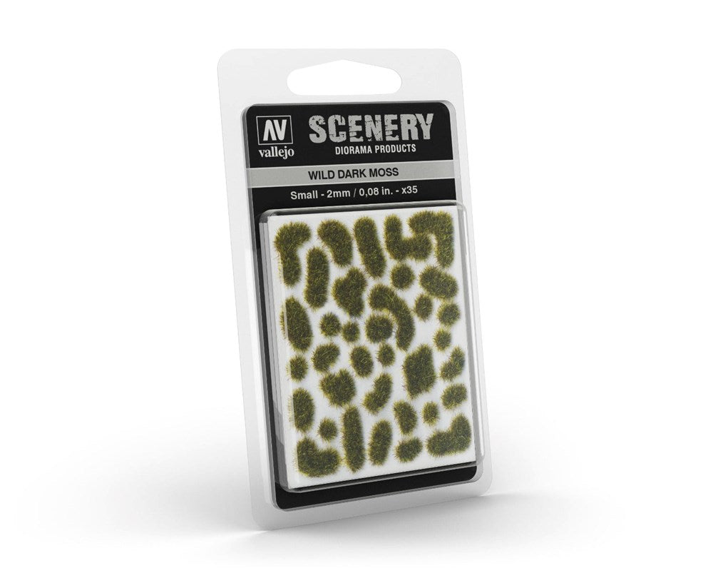 Vallejo SC402 Scenery Wild Tuft Small Dark Moss (8938381082861)