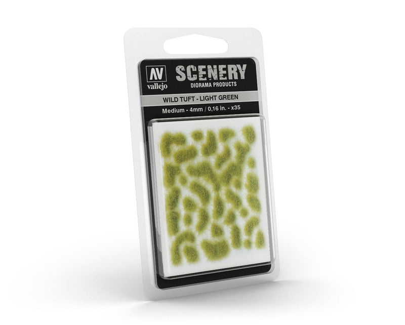 Vallejo SC407 Scenery Wild Tuft Medium Light Green