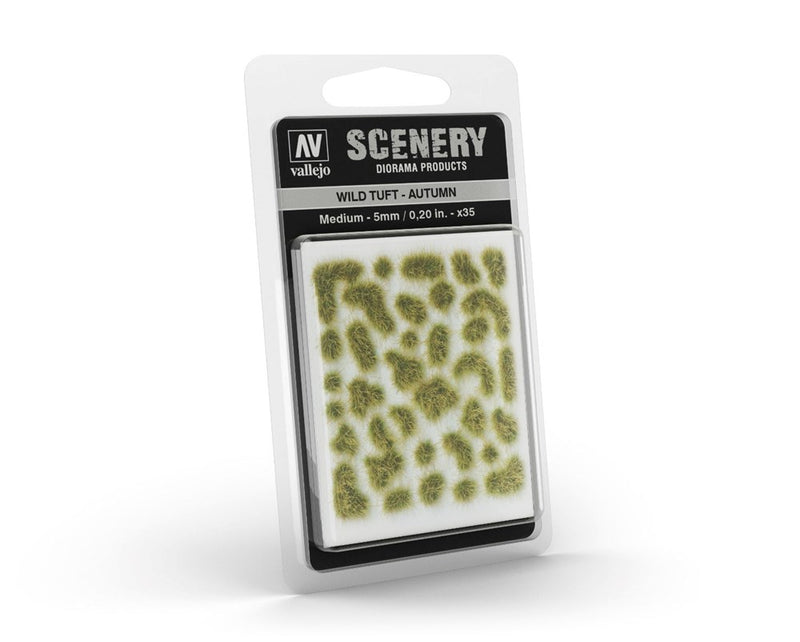 Vallejo SC409 Scenery Wild Tuft Medium Autumn