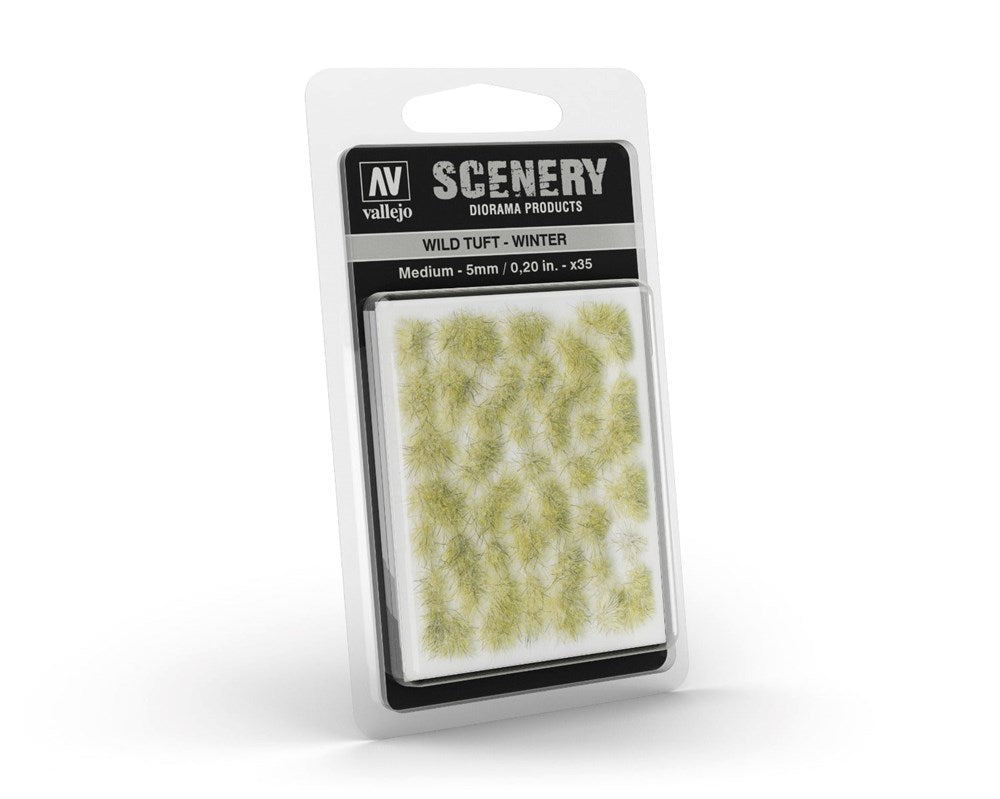 Vallejo SC410 Scenery Wild Tuft Medium Winter (8938381934829)