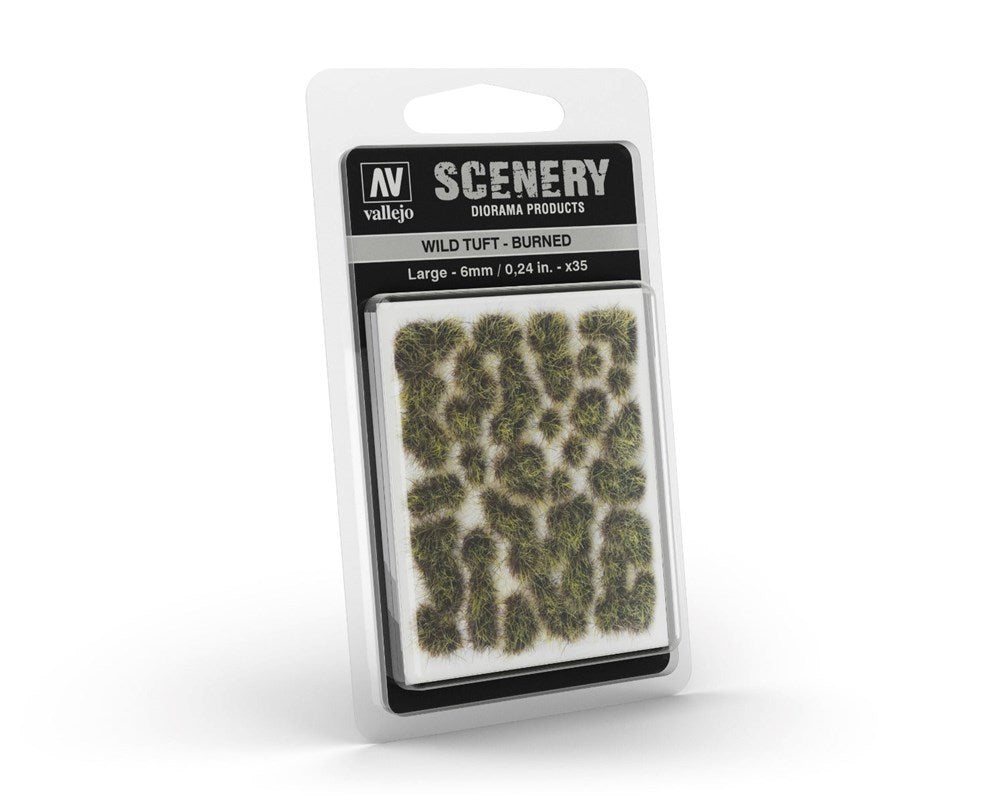 Vallejo SC414 Scenery Wild Tuft Large Burned (8938382295277)