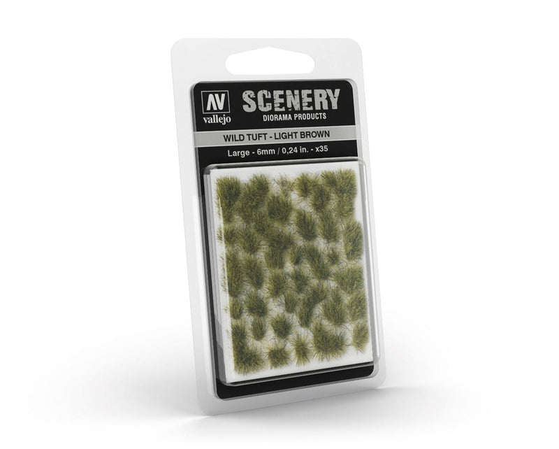 Vallejo SC418 Scenery Wild Tuft Large Light Brown