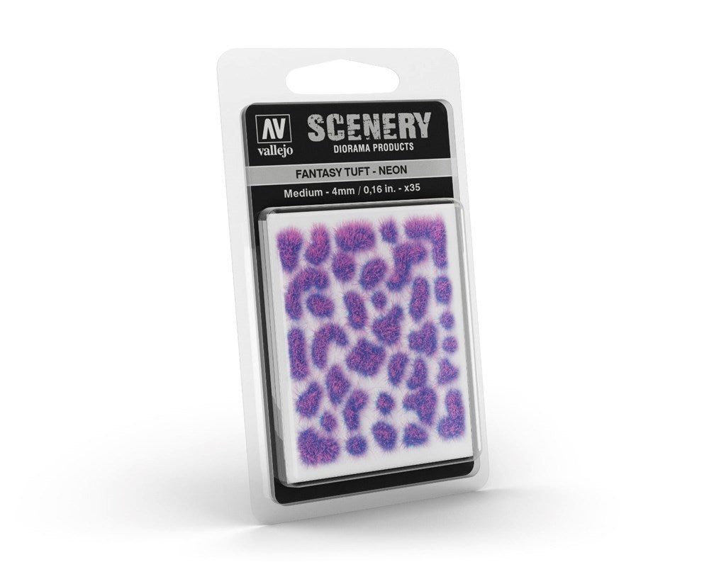 Vallejo SC430 Scenery Fantasy Tuft Medium Neon (8938383802605)