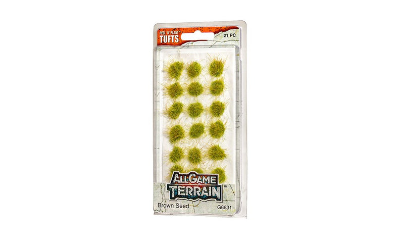 Woodland Scenics G6631 Brown Seed Tufts All Game Terrain (8938446389485)