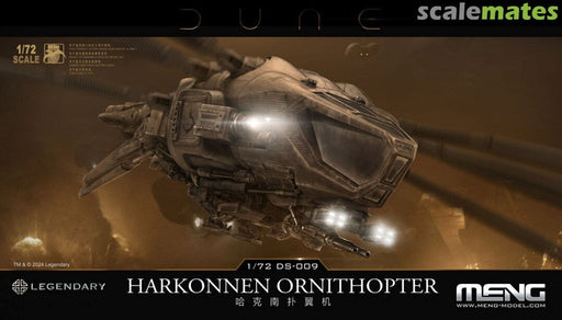 Meng DS-009 1/72 Harkonnen ornithopter (8948587987181)