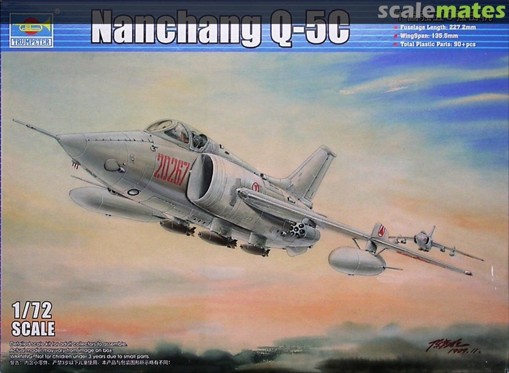 Trumpeter 01685 1/72 Nanchang Q-5C (8948589068525)