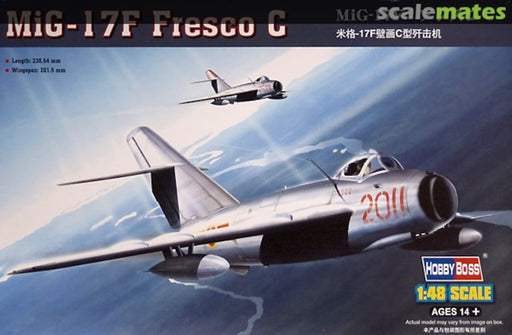 Hobby Boss 80334 1/48 MiG-17F Fresco C (8948589560045)